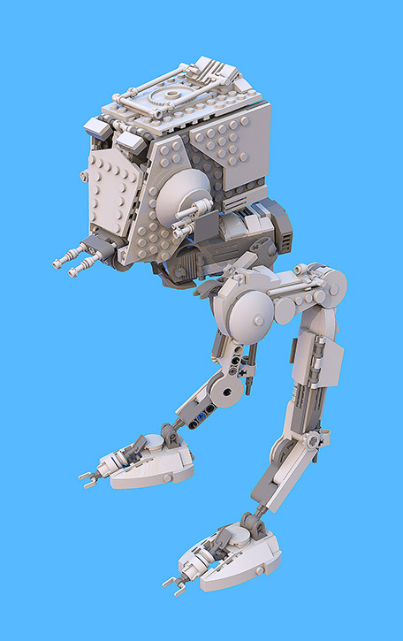 [MOC - WIP] another AT-ST - LEGO Star Wars - Eurobricks Forums